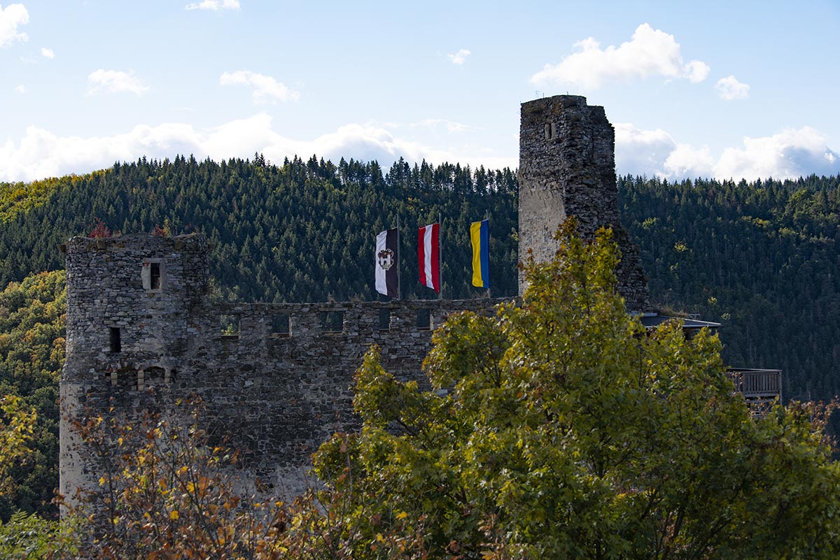 Burg von oben